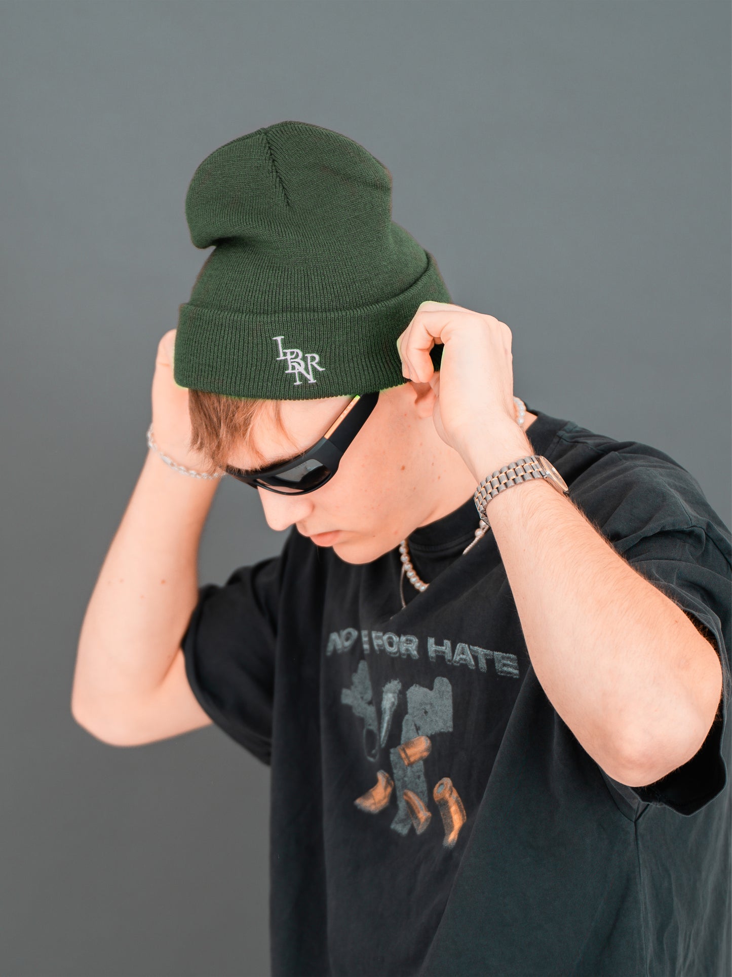 LBNR BEANIE OLIVE